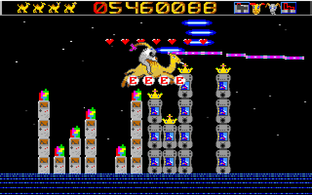 Revenge of the Mutant Camels atari screenshot